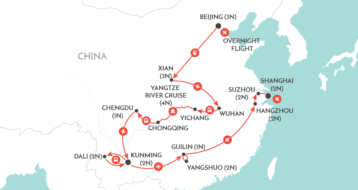 China Tours Escorted Private & Group Tours of China