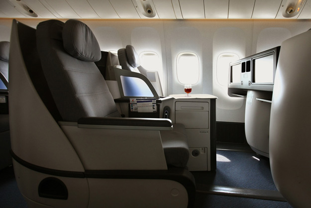 business class seat