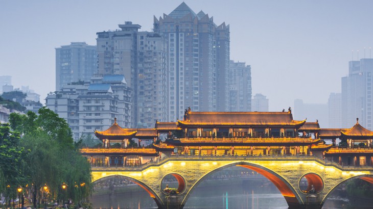 chengdu skyline