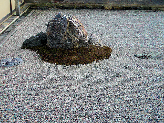 zen garden kyoto