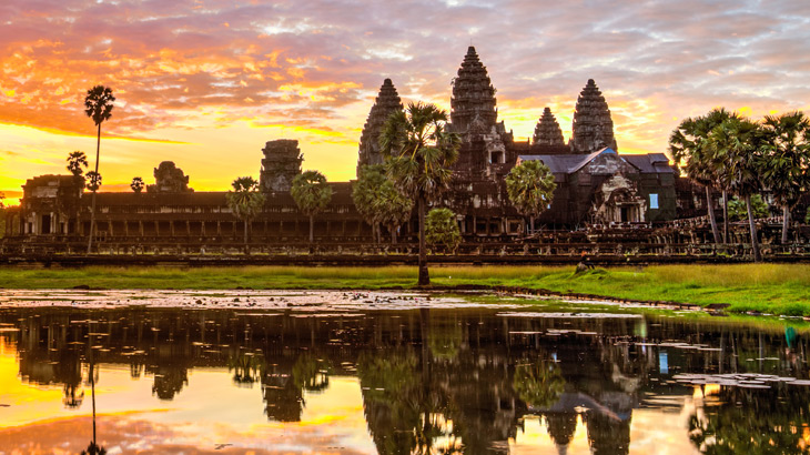 angkor wat in cambodia