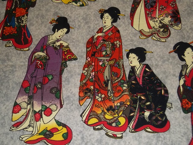 traditional japanese kimono