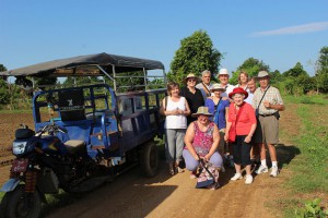 clare and her burma tour