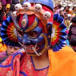 Photographed by Arnold Kershaw in Bhutan at the Paro Festival