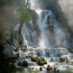 Photographed by Peter Jackson in Laos at the Kuang Si Waterfalls