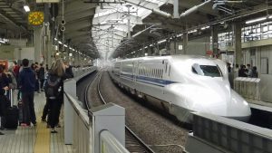 Bullet train to Kyoto