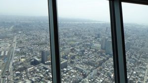 The view from the Skytree