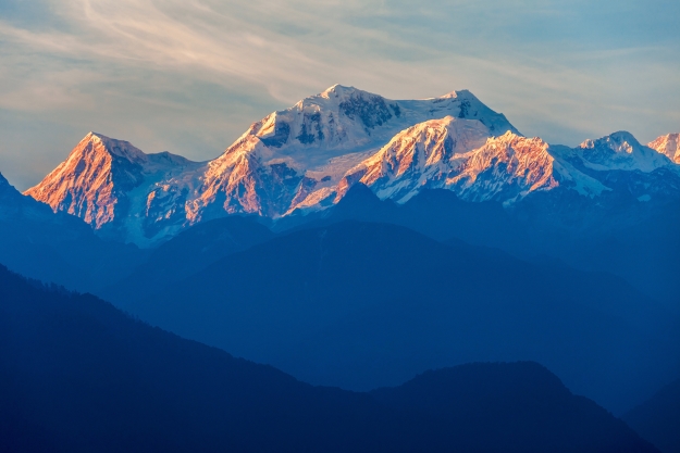 View of Mt Kangchenjunga from Pelling