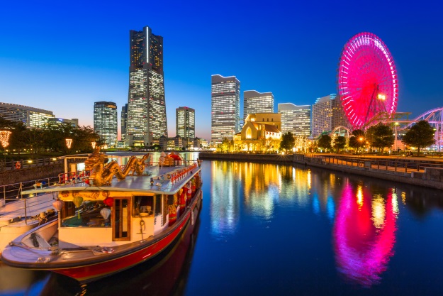 Yokohama waterfront Japan