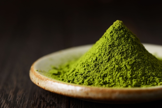 Matcha green tea powder