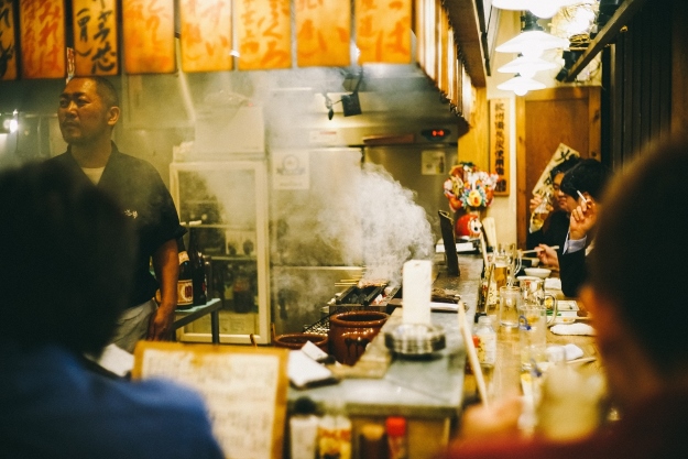 Try some food in Osaka