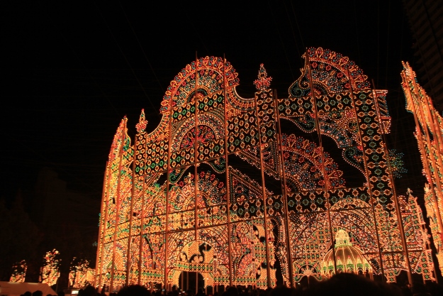 Lights at Luminarie in Kobe