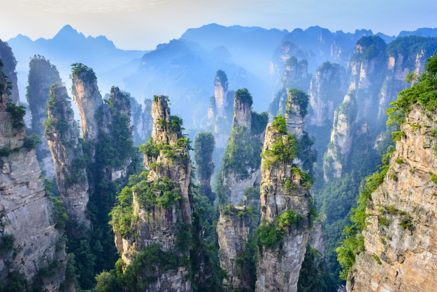 Pillars of Zhangjiajie