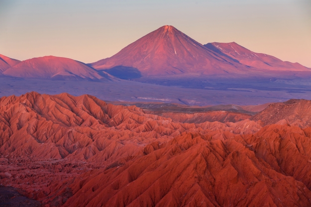 The moon-like landscapes of the Atacama