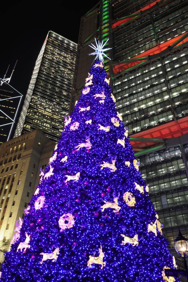 Christmas Tree in Hong Kong