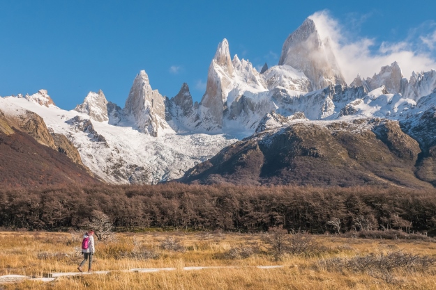 Walking through Patagonia