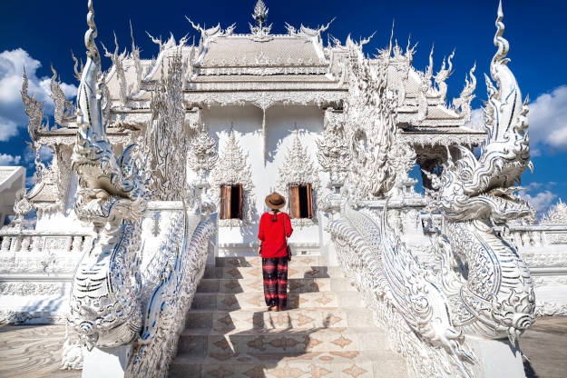 The White Temple in Chiang Rai Thailand