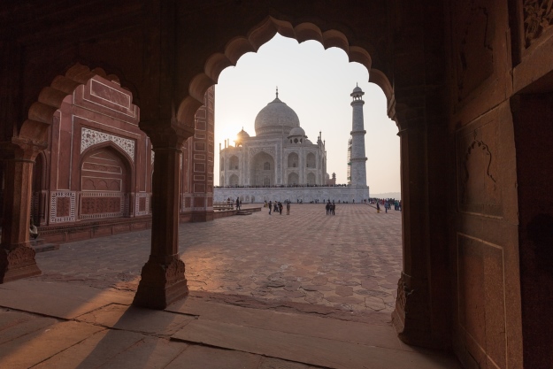 Entrance to the Taj Mahal