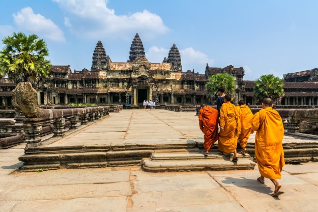 Angkor Wat temple in Cambodia