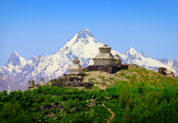 A sunny day in the Himalayas