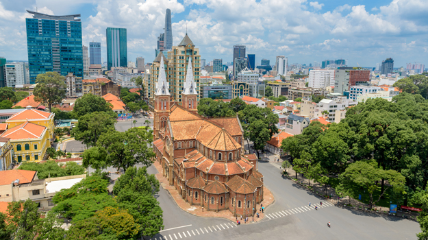 The Notre Dame Cathedral, Saigon