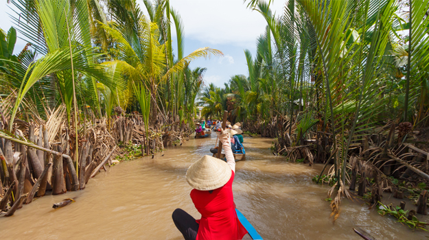 Mekong Delta sampan