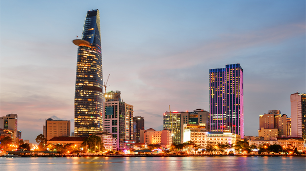 Saigon skyline