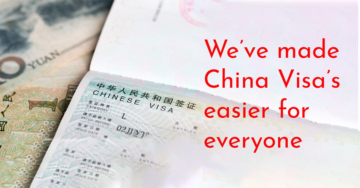New China Visa Explained Wendy Wu Tours