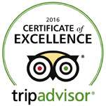 tripadvisor certificate of excellence 2016