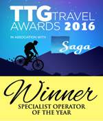 ttg specialist tour operator of the year 2016