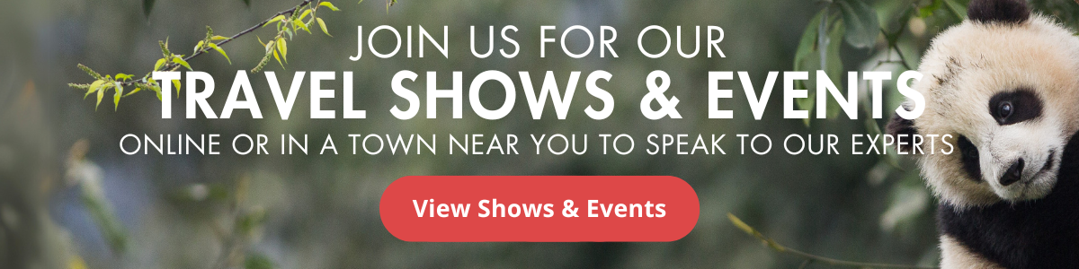 Discover our next travel shows and events