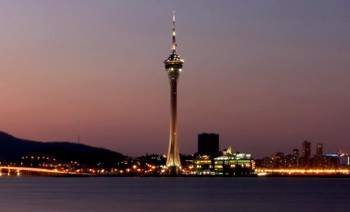 The 1,109ft Macau Tower