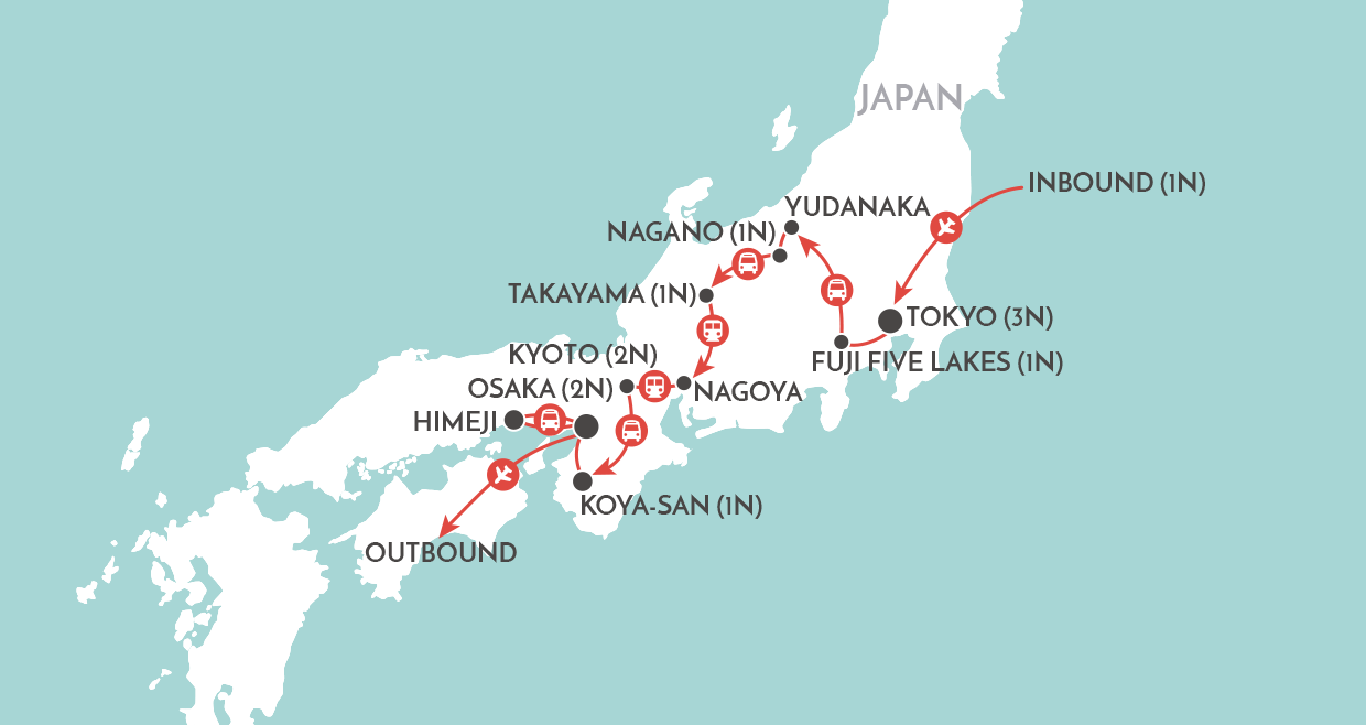 Trails of Japan Escorted Tours 2019 / 2020 Wendy Wu Tours UK