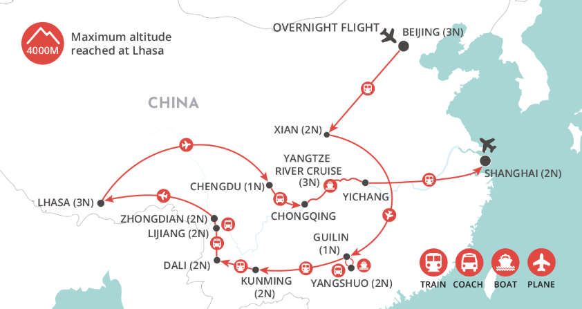 Ultimate China map