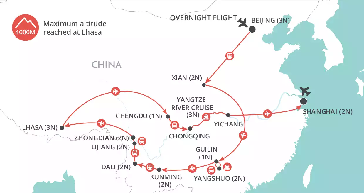 Ultimate China map