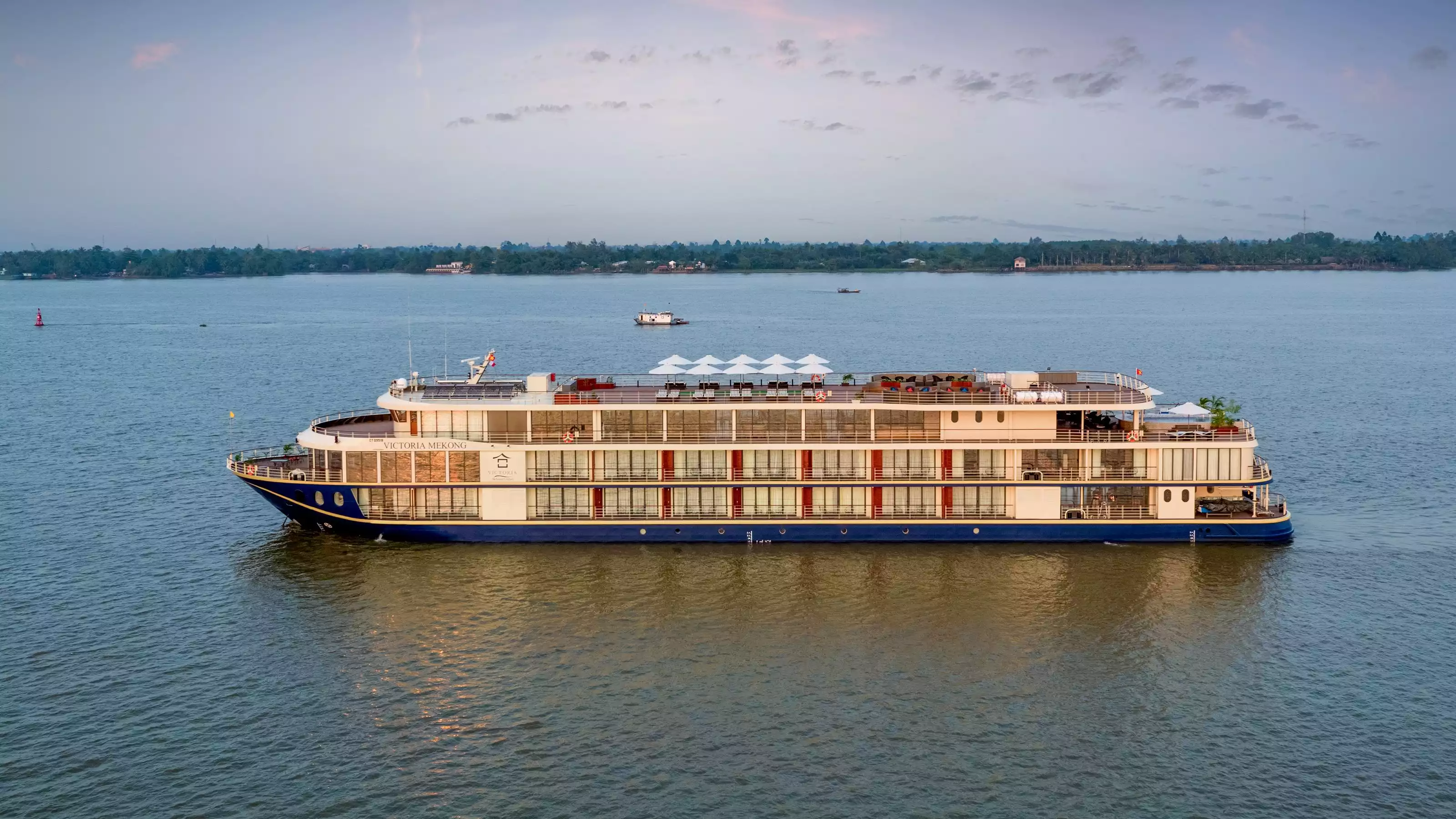 DAY 15 Embark the Victoria Mekong river cruise ship