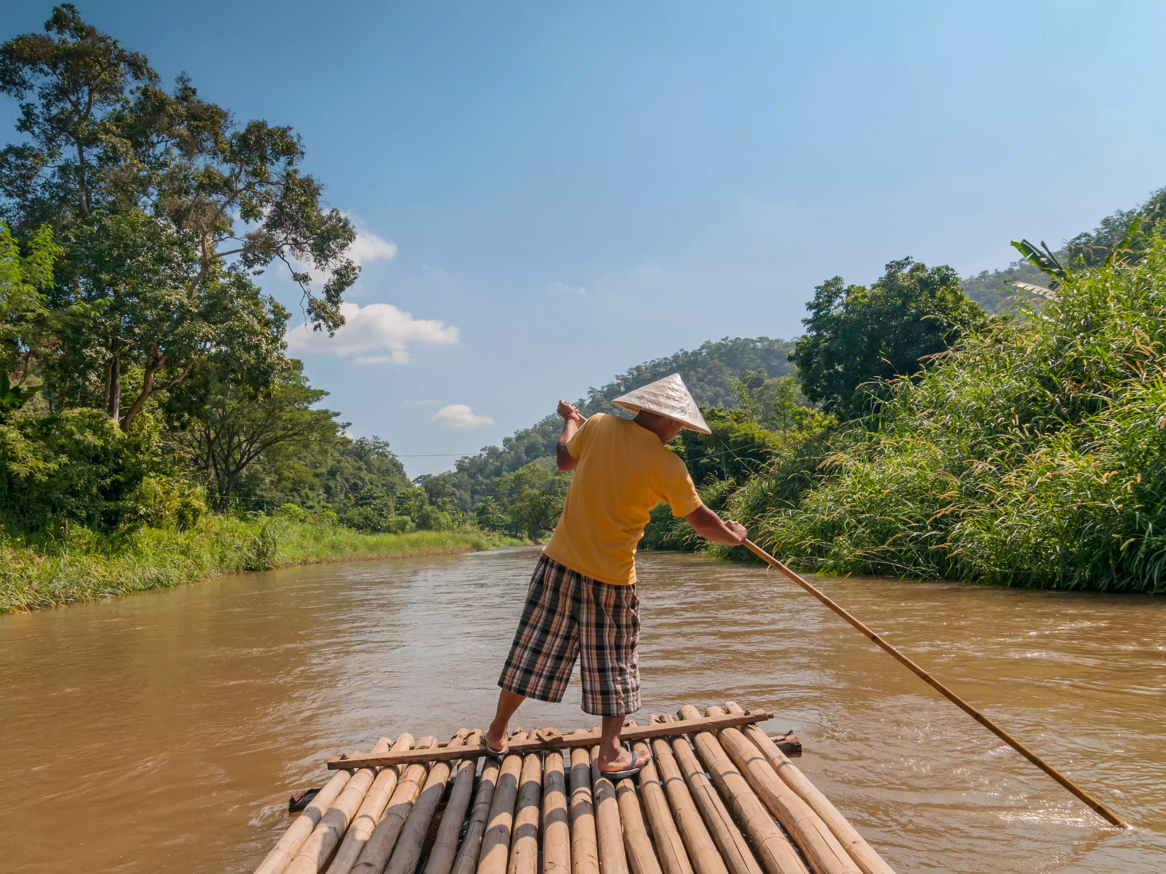 Day 10: Christmas Eve - Bamboo Rafting & Chiang Mai