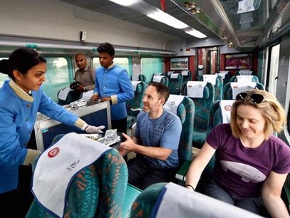 Travelling by Train in India