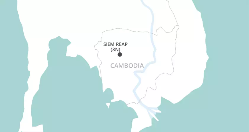 Cambodia Short Stay map