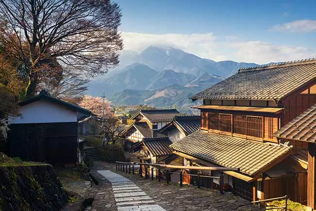 This beautiful valley is home to one of Japan&rsquo;s greatest hiking trails, the Nakasendo Way, a centuries-old highway through the heart of Honshu.