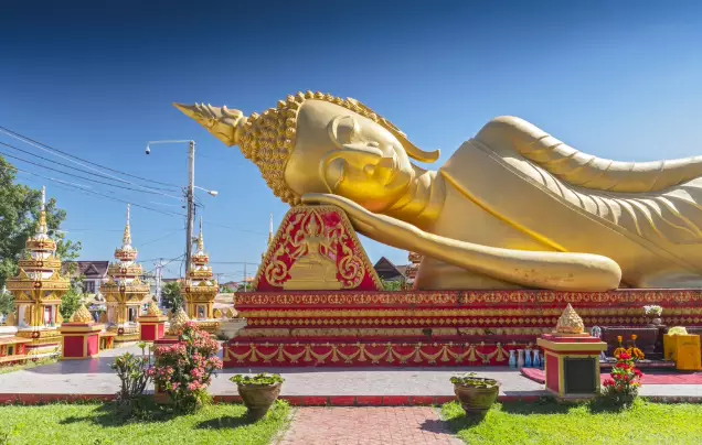 Days 1-2: Fly Overnight to Vientiane