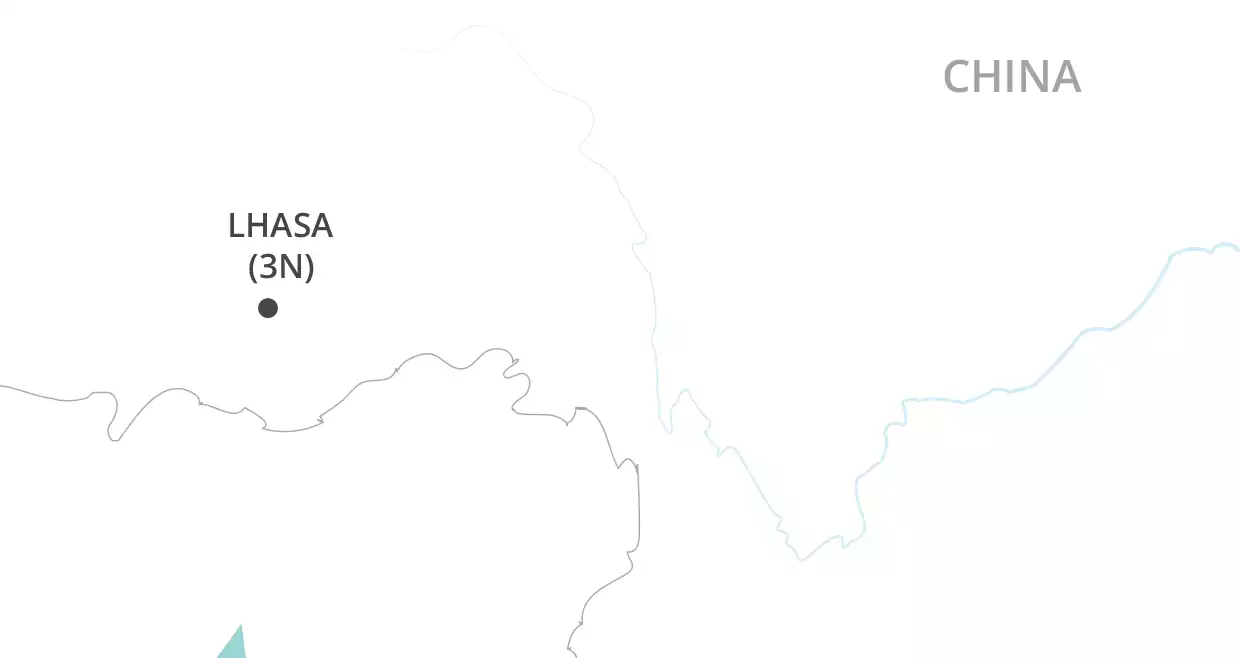 Lhasa Short Stay map