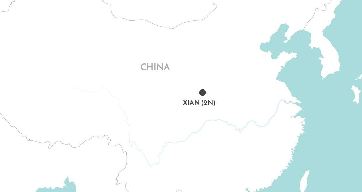 Xi'an Short Stay map