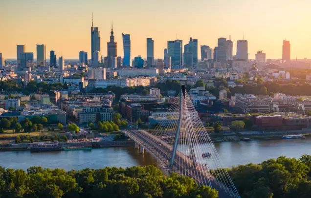 Day 1: Fly to Warsaw