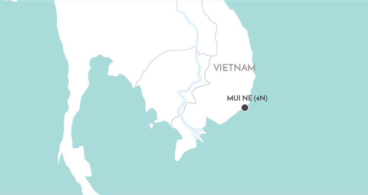 Mui Ne &amp; Phan Thiet map