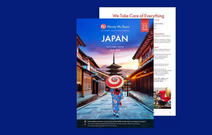 Our new 2026-27 Japan brochure is now available
